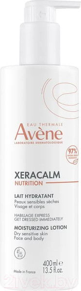 Изображение товара Молочко для тела Avene XeraCalm Nutrition Легкое питательное (400мл)