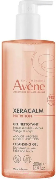 Изображение товара Гель для душа Avene XeraCalm Nutrition Питательный очищающий (500мл)