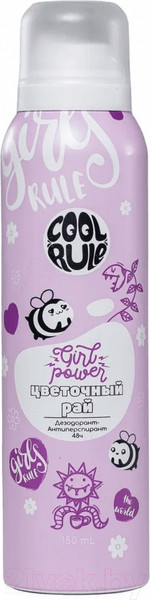 Изображение товара Дезодорант-спрей Cool Rule Цветочный рай женский (150мл)