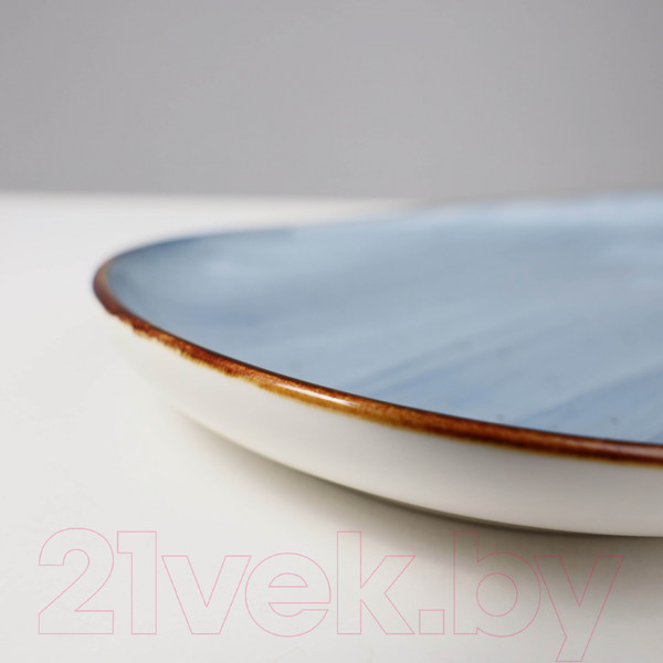 Изображение товара Блюдо AksHome Vital 31x21.5x3.3 (синий)