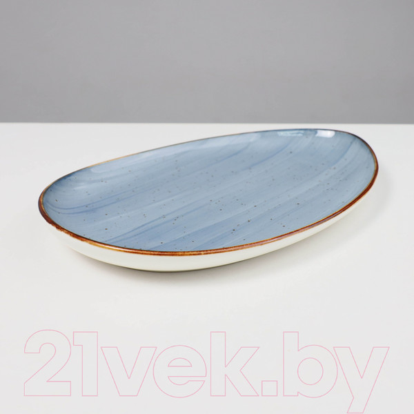 Изображение товара Блюдо AksHome Vital 31x21.5x3.3 (синий)