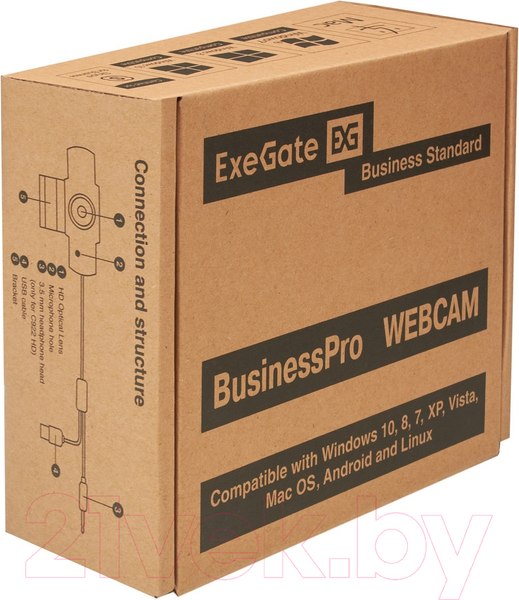 Изображение товара Веб-камера ExeGate BusinessPro C922 2K / EX294578RUS