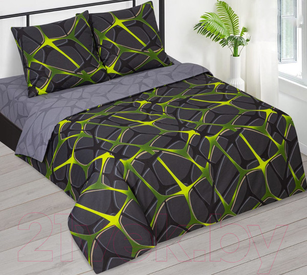 Изображение товара Комплект постельного белья АртПостель Премиум страйк 504