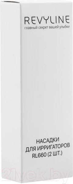 Изображение товара Набор насадок для ирригатора Revyline RL 660/610 / 6420 (2шт, белый)