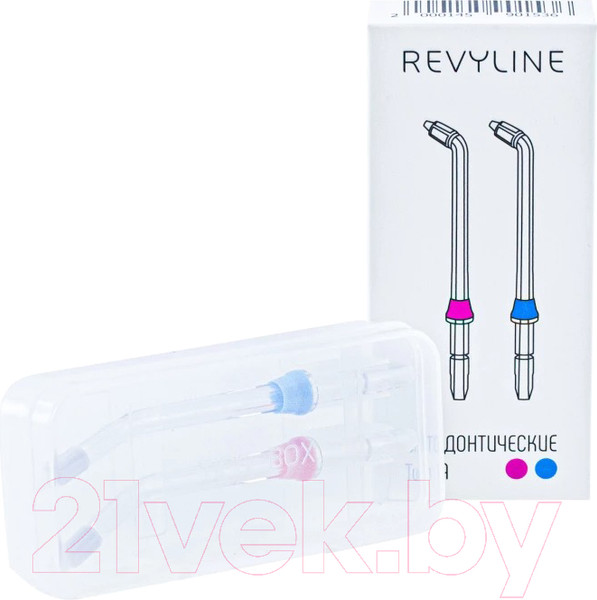 Изображение товара Набор насадок для ирригатора Revyline RL 100/300/400/500/600/700/800/900 Тип А / 4342 (2шт)