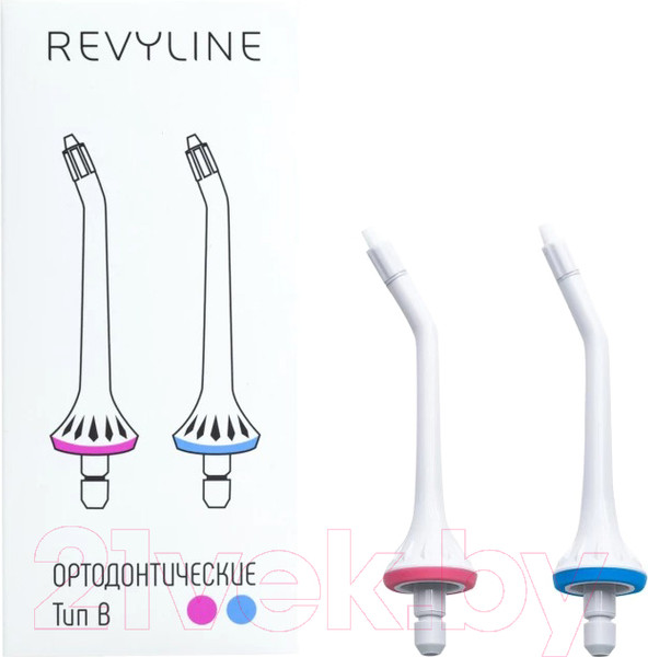 Изображение товара Набор насадок для ирригатора Revyline RL 200/200xl/210 Тип В / 4730 (2шт)