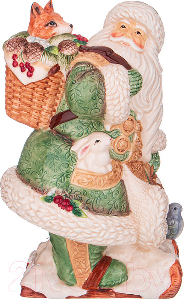 Изображение товара Статуэтка Lefard Дед Мороз на лыжах / 59-719