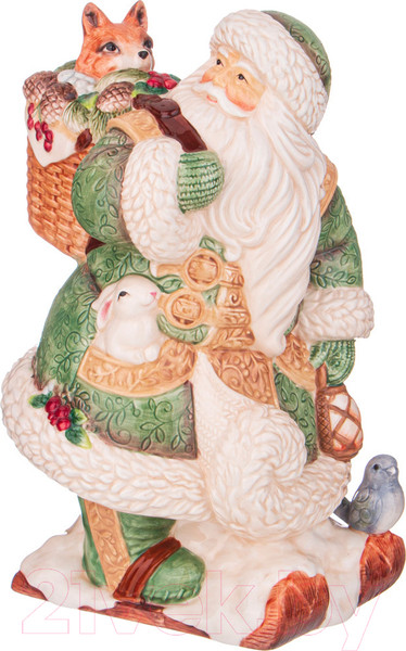 Изображение товара Статуэтка Lefard Дед Мороз на лыжах / 59-719