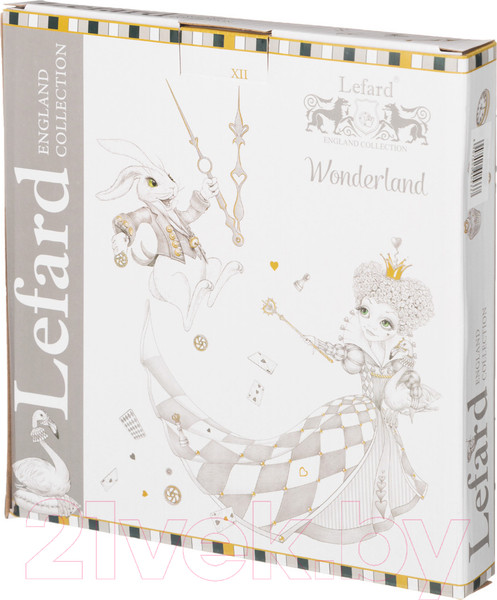 Изображение товара Тарелка столовая обеденная Lefard Wonderland Сердце / 590-537