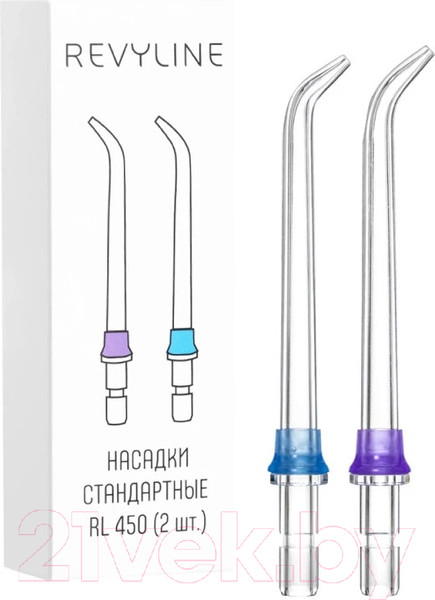 Изображение товара Набор насадок для ирригатора Revyline RL 450 / 5193 (2шт)