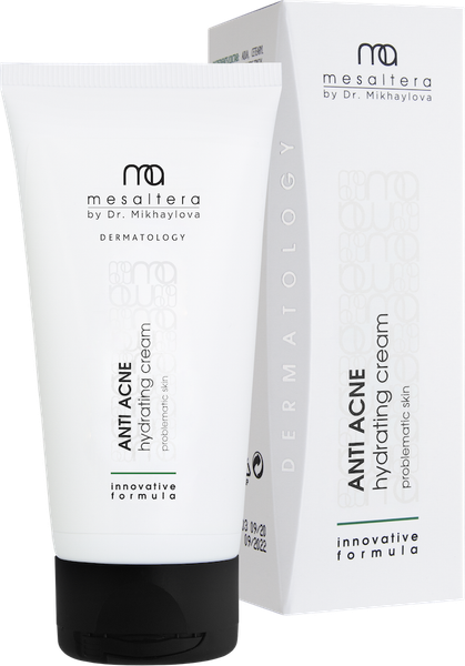 Изображение товара Крем для лица Mesaltera Anti Acne Hydrating Cream Увлажняющий для проблемной/жирной кожи (50мл)
