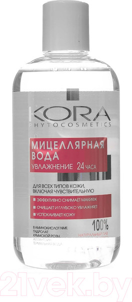 Изображение товара Мицеллярная вода Kora Для всех типов кожи (300мл)