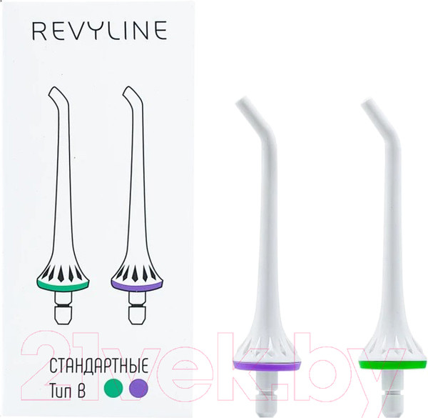 Изображение товара Набор насадок для ирригатора Revyline RL 200/200xl/210 Тип В / 4708 (2шт)