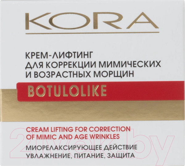 Изображение товара Крем для лица Kora Лифтинг для коррекции мимических и возрастных морщин (50мл)
