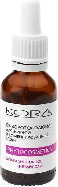 Изображение товара Флюид для лица Kora Для жирной и комбинированной кожи (30мл)