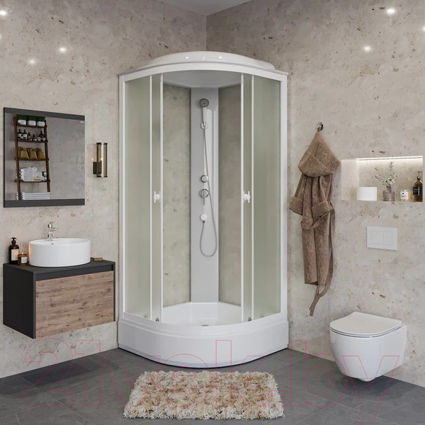 Изображение товара Душевая кабина Niagara Promo P80/26/MT 80x80x215