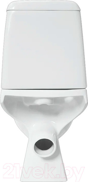 Изображение товара Унитаз напольный Sanita Luxe Max Comfort WC.CC/Max/2-DM/WHT.G/S1 (с сиденьем)