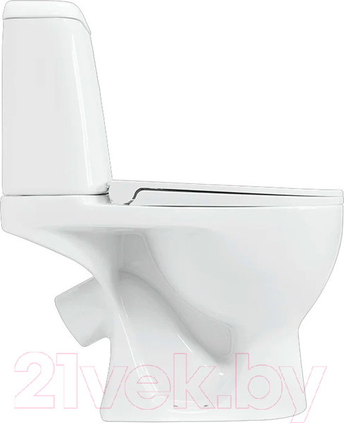 Изображение товара Унитаз напольный Sanita Luxe Max Comfort WC.CC/Max/2-DM/WHT.G/S1 (с сиденьем)
