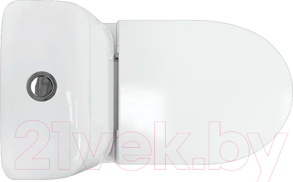 Изображение товара Унитаз напольный Sanita Luxe Max Comfort WC.CC/Max/2-DM/WHT.G/S1 (с сиденьем)