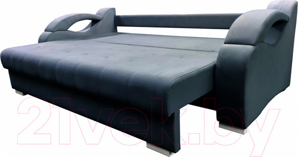 Изображение товара Диван Bobrovmebel Влада 8/1 (микровелюр симпл 54 серый)