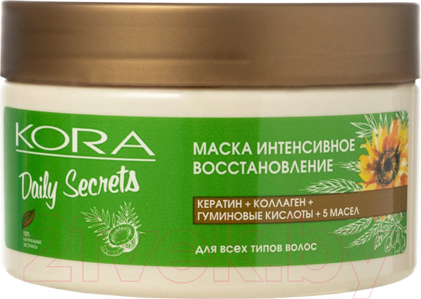Изображение товара Маска для волос Kora Интенсивное восстановление для всех типов волос (250мл)