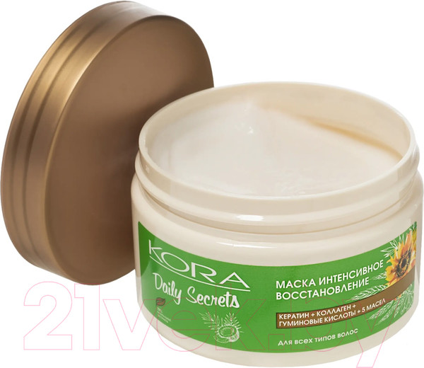 Изображение товара Маска для волос Kora Интенсивное восстановление для всех типов волос (250мл)