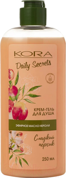 Изображение товара Гель для душа Kora Сладкий персик (250мл)