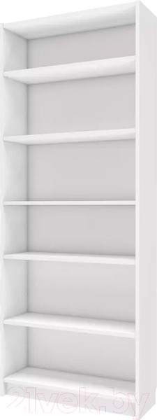 Изображение товара Стеллаж Stolline Бильд 80x28x202 (белый)