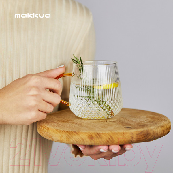 Изображение товара Набор кружек Makkua Ribbed Glassware RC300 (2шт)