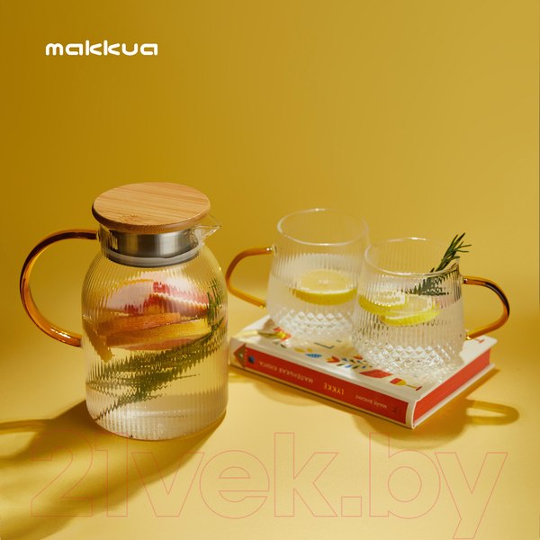 Изображение товара Набор кружек Makkua Ribbed Glassware RC300 (2шт)