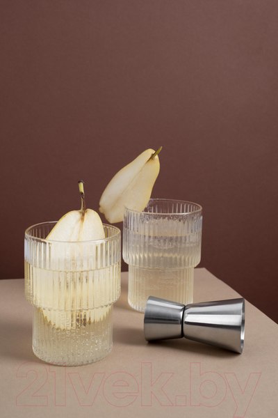 Изображение товара Набор стаканов Makkua Ribbed Glassware RG370 (2шт)