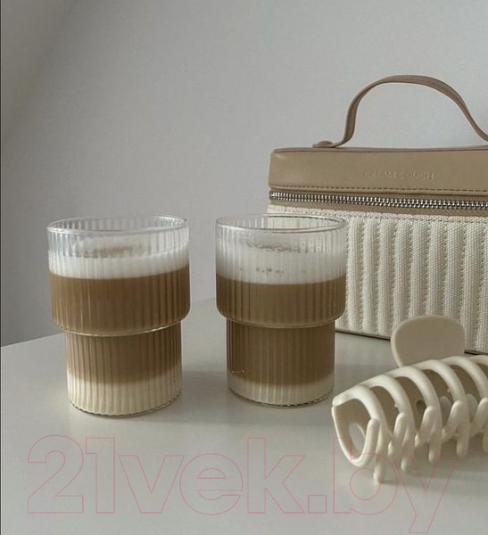 Изображение товара Набор стаканов Makkua Ribbed Glassware RG370 (2шт)