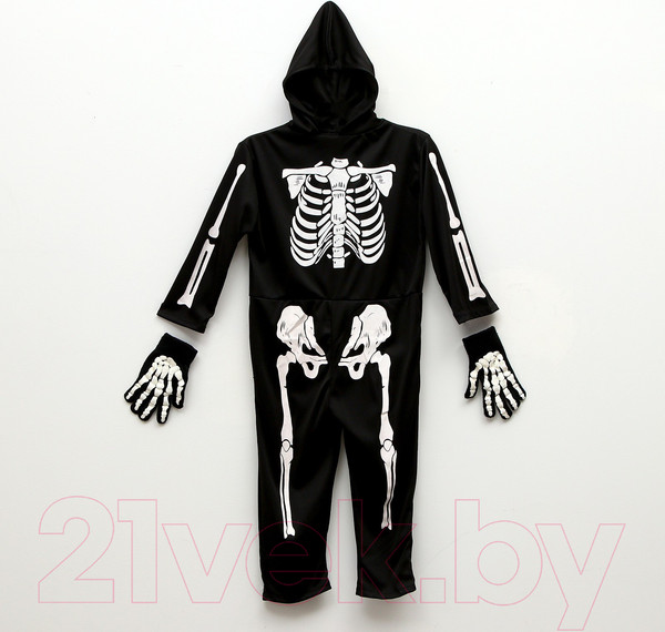 Изображение товара Набор карнавальный Волшебная маска Жуткий скелетик / 9496688