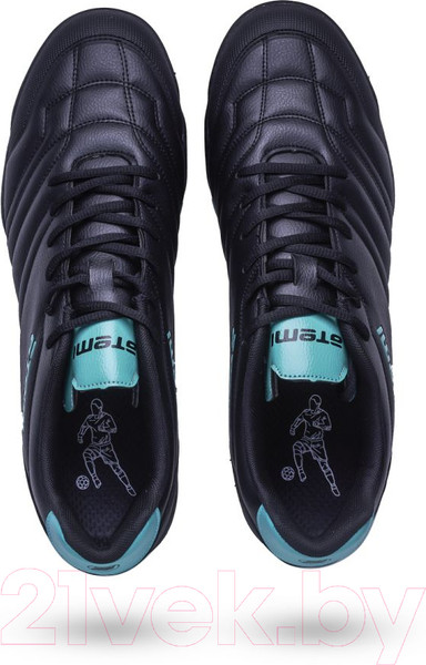 Изображение товара Бутсы футбольные Atemi Turf Junior SBA-004 (черный/бирюзовый, р-р 39)