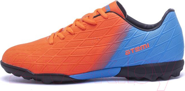 Изображение товара Бутсы футбольные Atemi Turf SBA-005 (оранжевый/голубой, р-р 40)