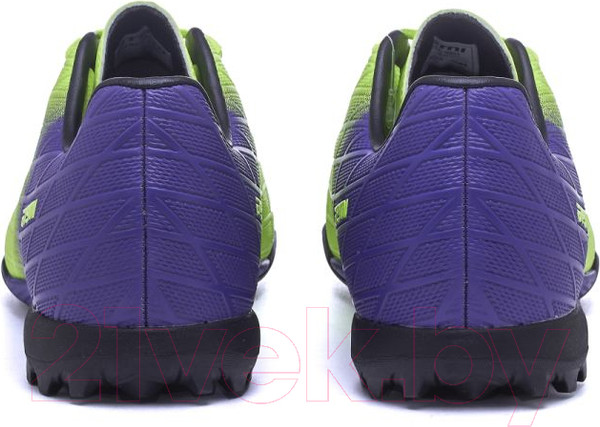 Изображение товара Бутсы футбольные Atemi Turf SBA-005 (ярко-салатовый/фиолетовый, р-р 40)