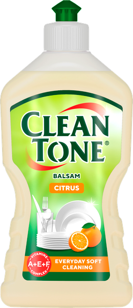 Изображение товара Средство для мытья посуды Clean Tone Цитрус (450мл)