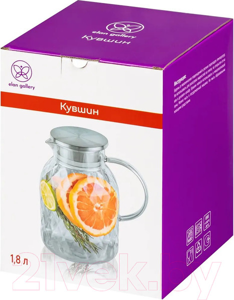 Изображение товара Кувшин Elan Gallery Crystal Glass / 360151