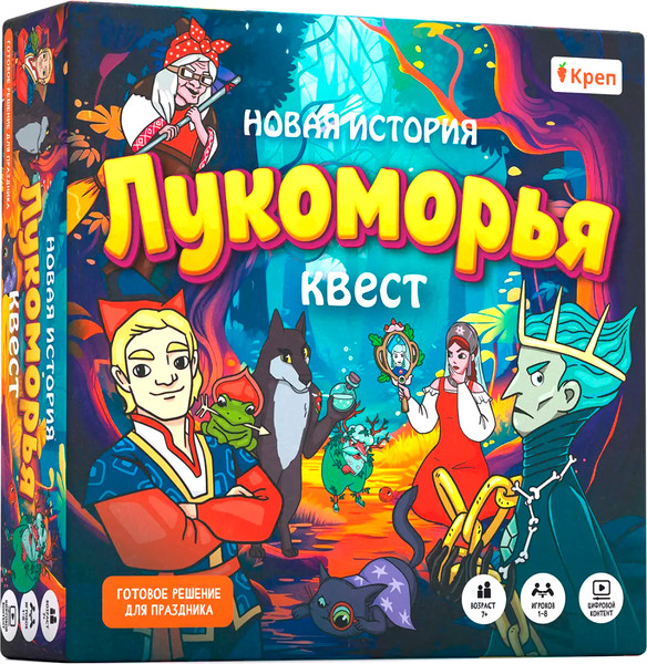 Изображение товара Настольная игра Креп Новая история Лукоморья / БГ-025