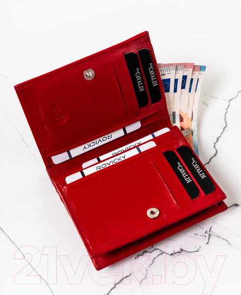Изображение товара Портмоне Cedar 4U Cavaldi / 248-GCL (красный)