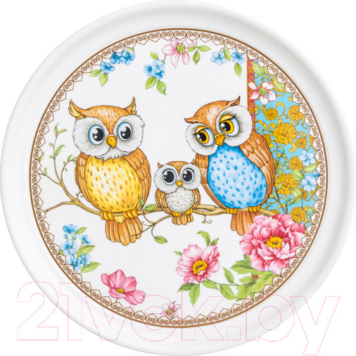 Изображение товара Блюдо Elan Gallery Совушки / 420238