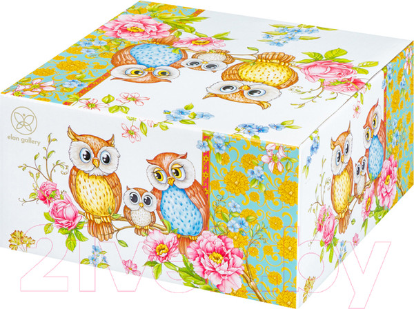 Изображение товара Блюдо Elan Gallery Совушки / 420238