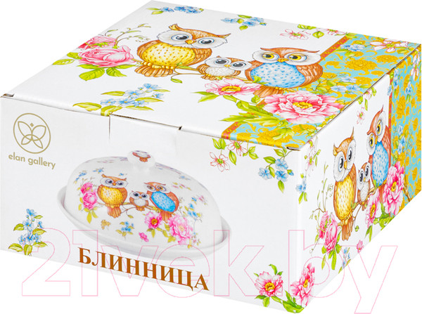 Изображение товара Блюдо Elan Gallery Совушки / 420238