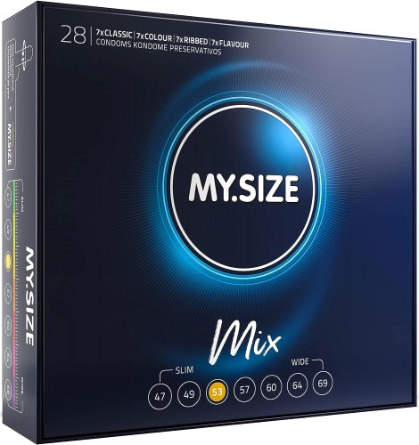Изображение товара Презервативы My.Size Mix №28 (р.53)