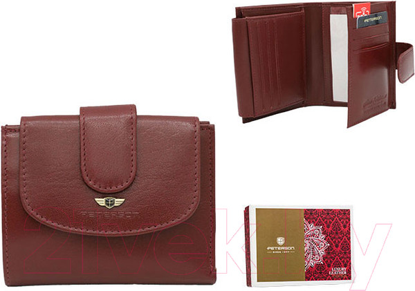 Изображение товара Портмоне Peterson PTN 2516-BO-7970 (винный)