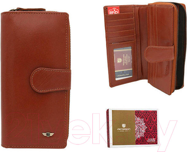 Изображение товара Портмоне Peterson PTN 2519-BO-7802 (Tan)