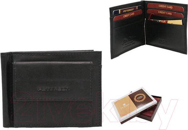 Изображение товара Портмоне Peterson PTN RD-250-GCL (черный)