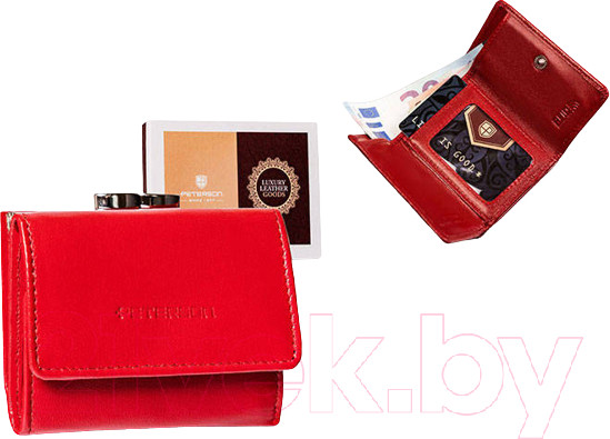 Изображение товара Портмоне Peterson PTN RD-25-GCL (красный)