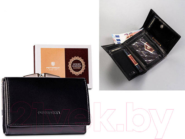 Изображение товара Портмоне Peterson PTN RD-27-GCL (черный)