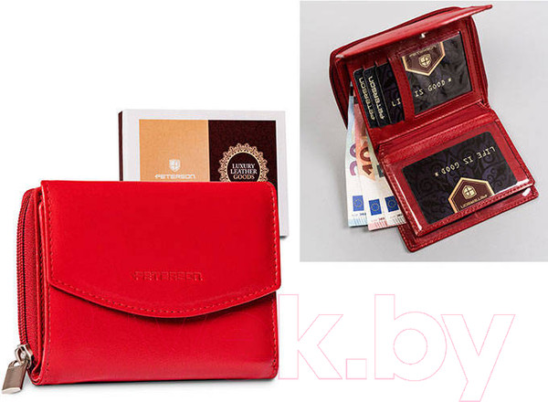 Изображение товара Портмоне Peterson PTN RD-29-GCL (красный)